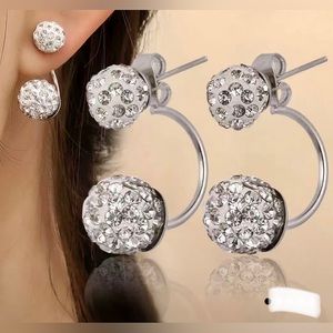Crystal Ball Earring